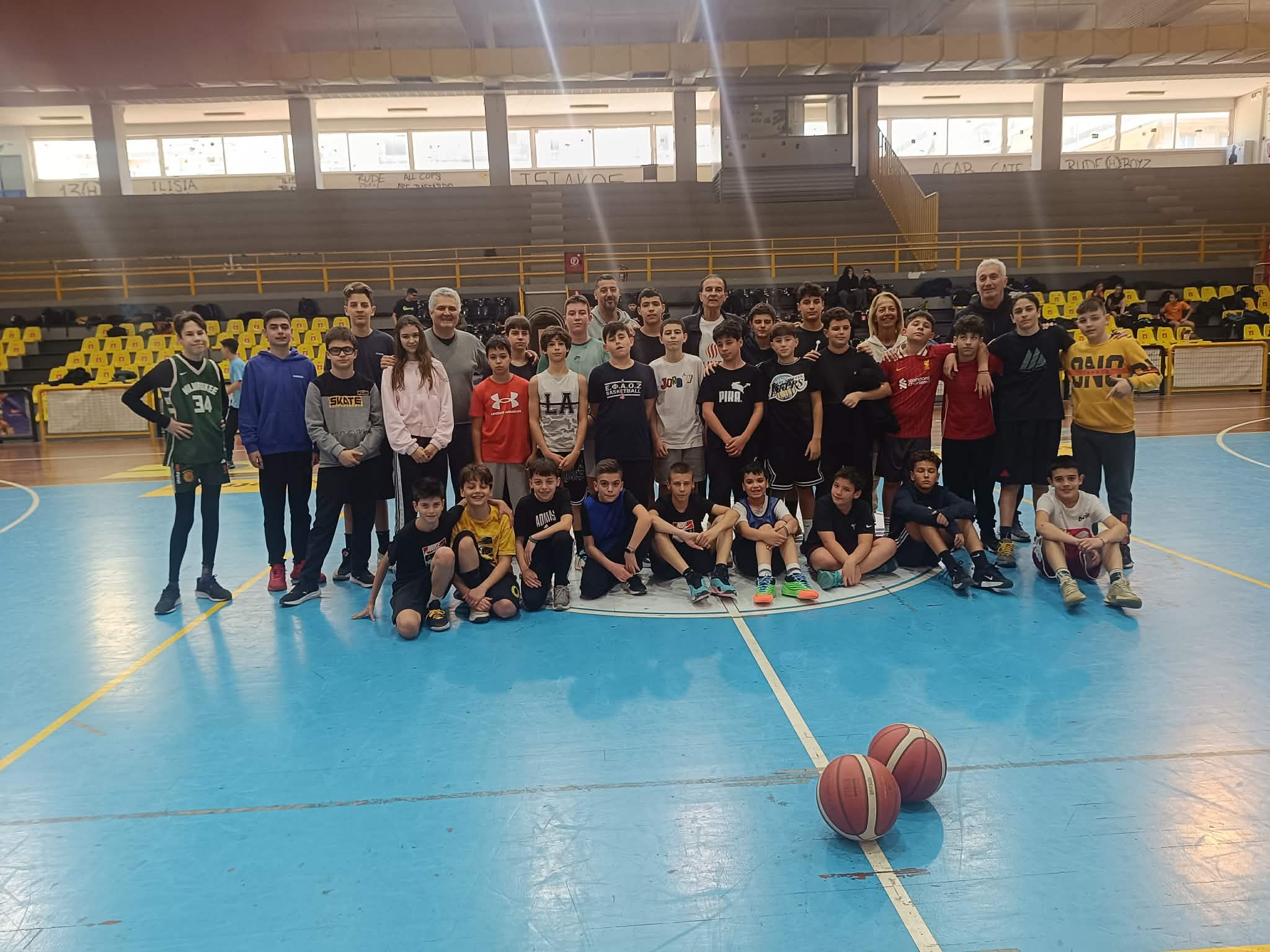 Με επιτυχία ολοκληρώθηκανοι Διασχολικοί Αγώνες Μπάσκετ (3×3) Γυμνασίων