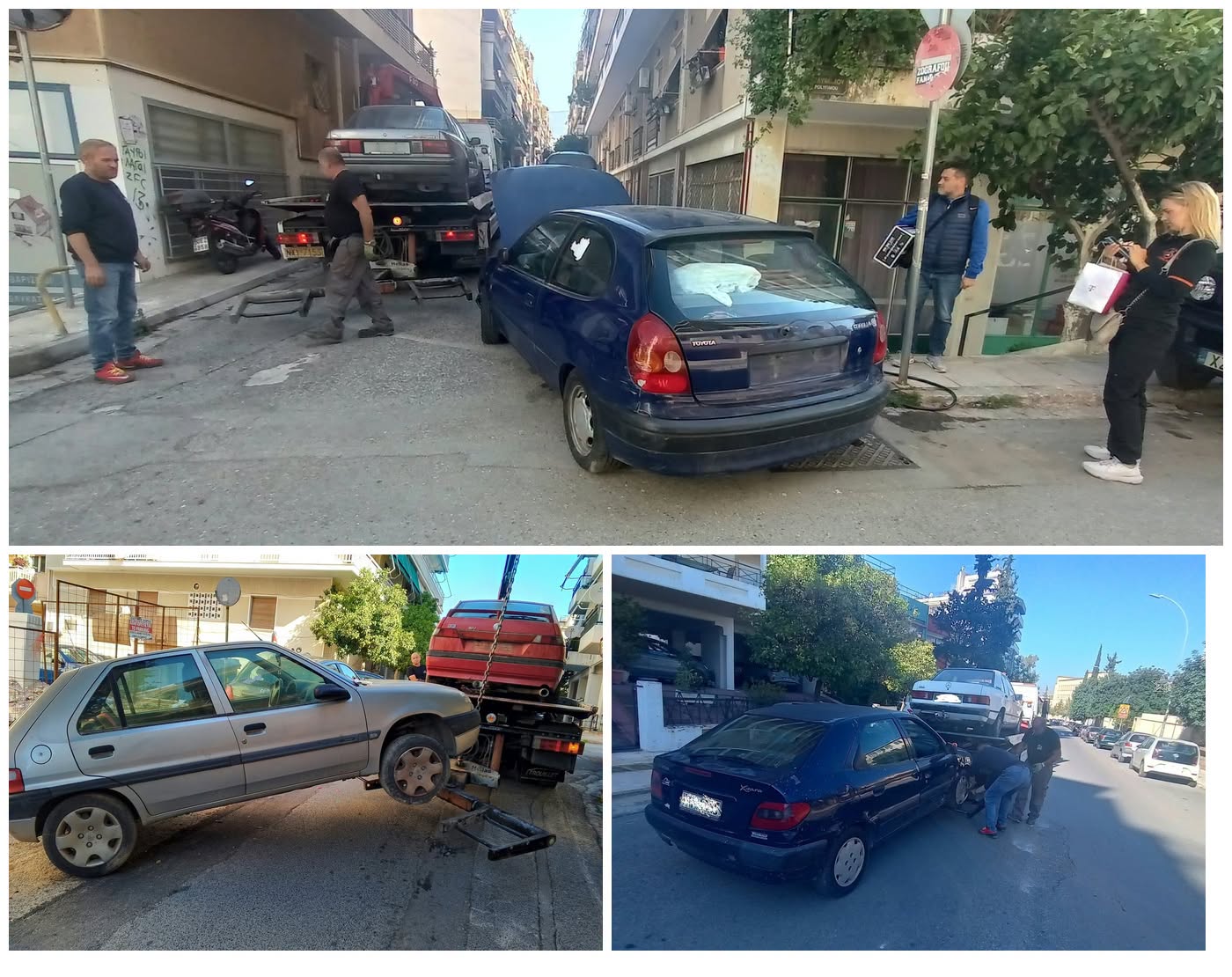 6 ακόμη εγκαταλελειμμένα οχήματα απομακρύνθηκαν από τον Δήμο Ζωγράφου